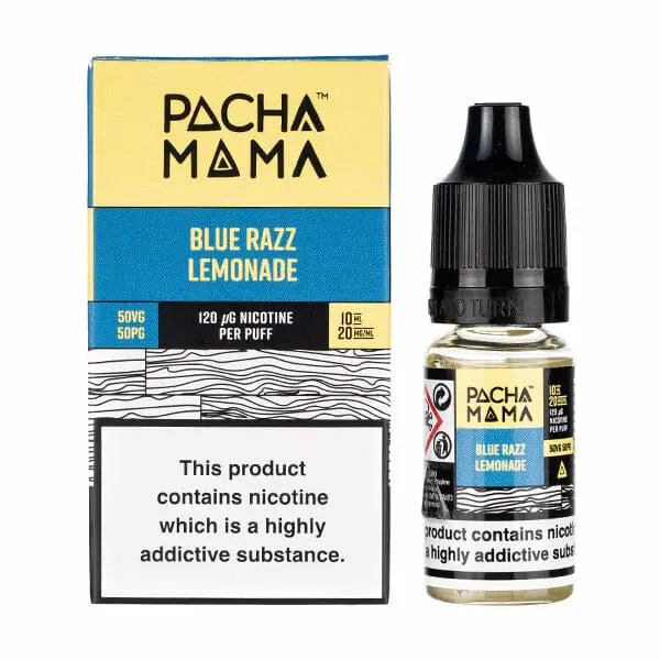  Blue Razz Lemonade Nic Salt E-Liquid by Pacha Mama 10ml  