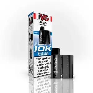 IVG Pro 12 Blue Sour Raspberry Refill Pods | 10mg