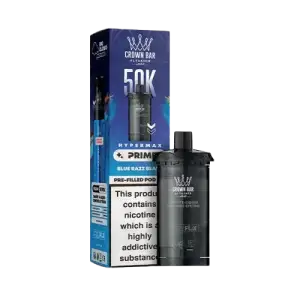 Blue Razz Blast Al Fakher Hypermax Prime 50K Prefilled Pod