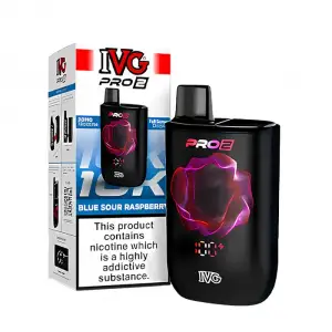 Blue Sour Raspberry IVG Pro 2 Prefilled Pod Kit