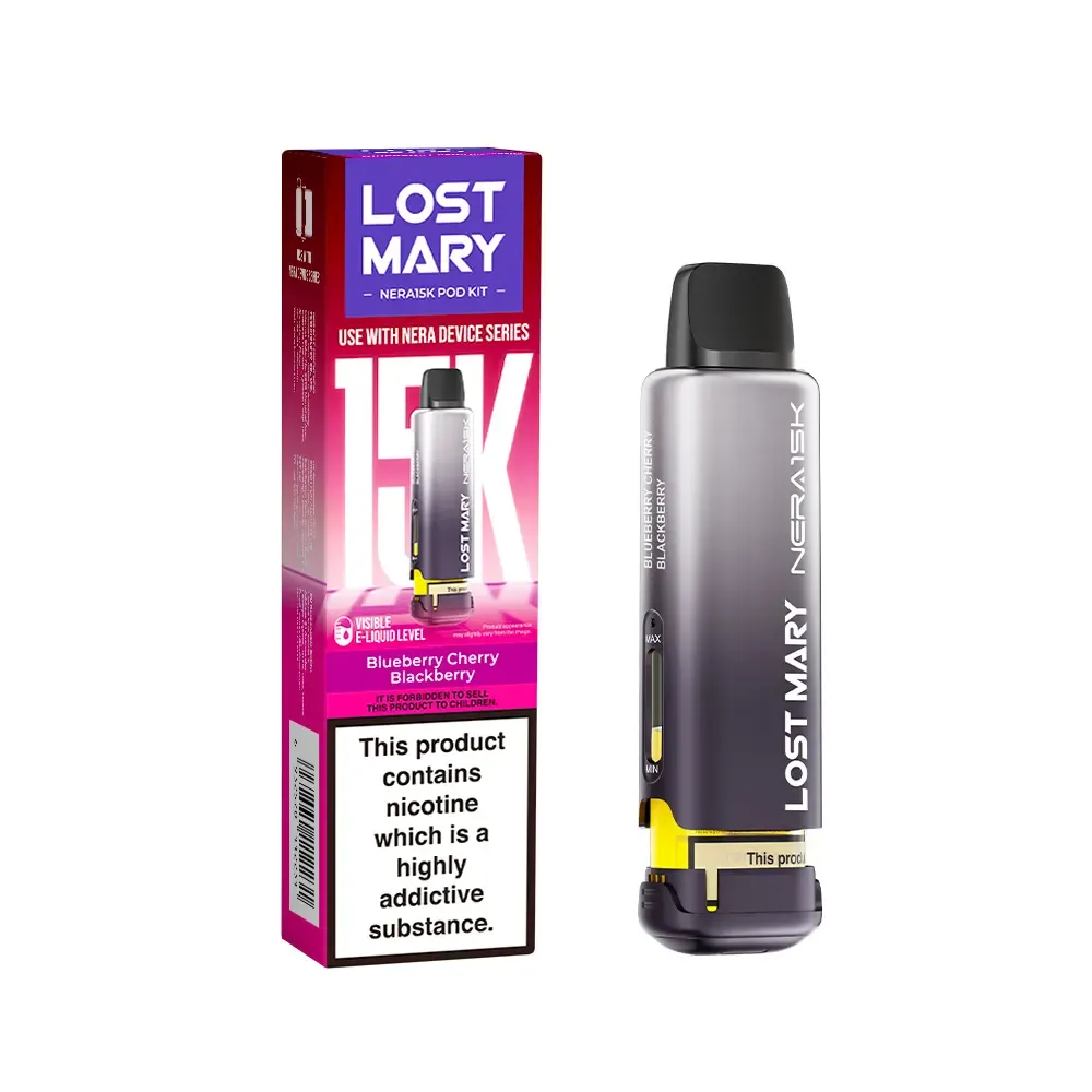 Blueberry Cherry Blackberry Lost Mary Nera Fullview Refill Pod