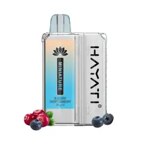 Blueberry Cherry Cranberry Hayati® Miniature 600 Disposable Vape Pod Kit