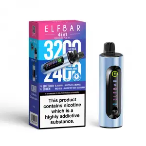 Blueberry Edition Elf Bar 4 in 1 Pod Kit