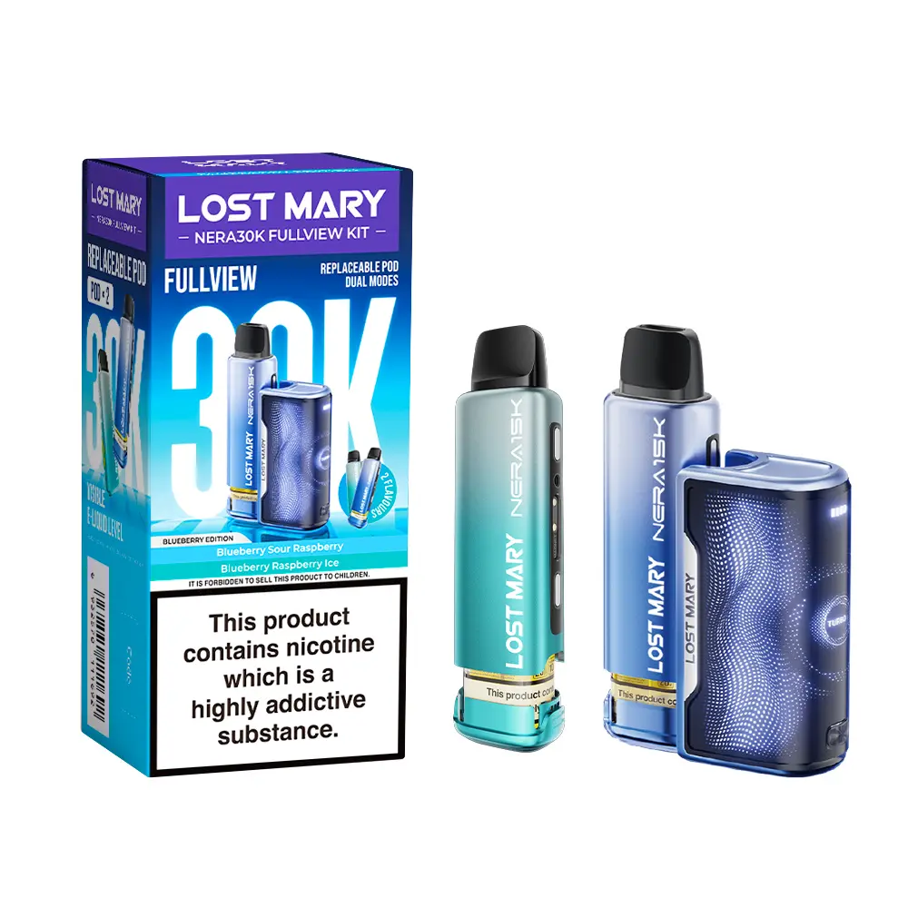 Blueberry Edition Lost Mary Nera 30K Fullview Pod Kit