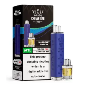 Blueberry Fusion Al Fakher 12K Pro Max Prefilled Pod Kit