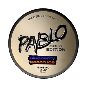 Blueberry Peach Ice Pablo Gold Edition Nicotine Pouches 17mg
