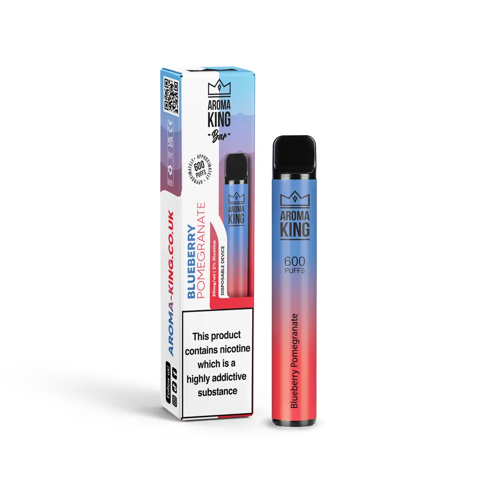 Aroma King Disposable Pen – (600 puffs) - Blueberry Pomegranate | 10mg 