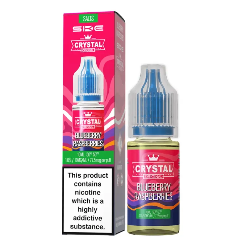 Blueberry Raspberries Nic Salt E-Liquid by SKE Crystal Original 10ml