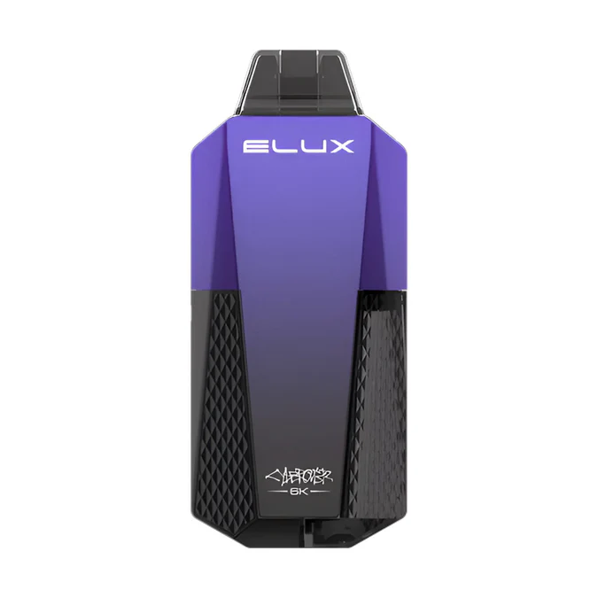 Blueberry Sour Raspberry Elux Cyberover 6K Disposable Vape Kit 