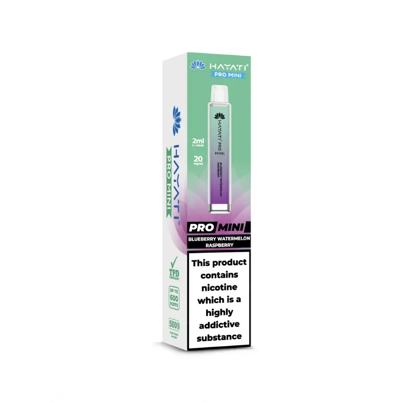 Blueberry Watermelon Raspberry | Hayati Pro Mini (Crystal Pro Max Mini) Disposable Vapes 20mg