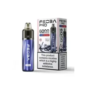 Blueberry Cherry Cranberry Feoba Bar Pro 6K Prefilled Kit