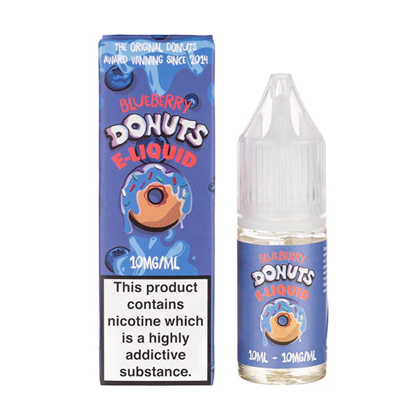 Blueberry Donuts Nic Salt E-Liquid by Marsh Mallow Man 10ml 