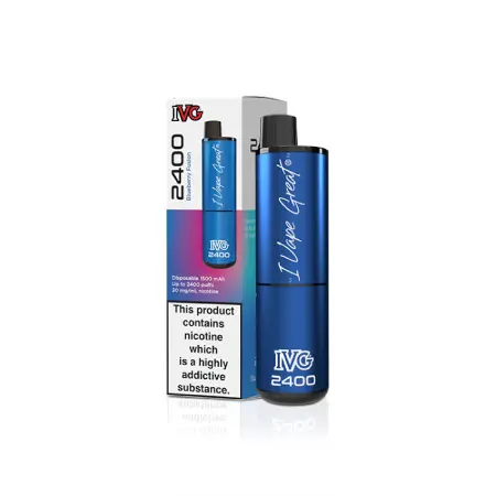 Blueberry Fusion | IVG 2400 Disposable Vape