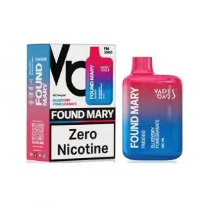 Blueberry Pomegranate | Zero Nicotine Found Marry FM3500 Disposable