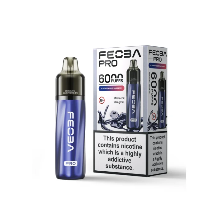 Blueberry Sour Raspberry Feoba Bar Pro 6K Prefilled Kit