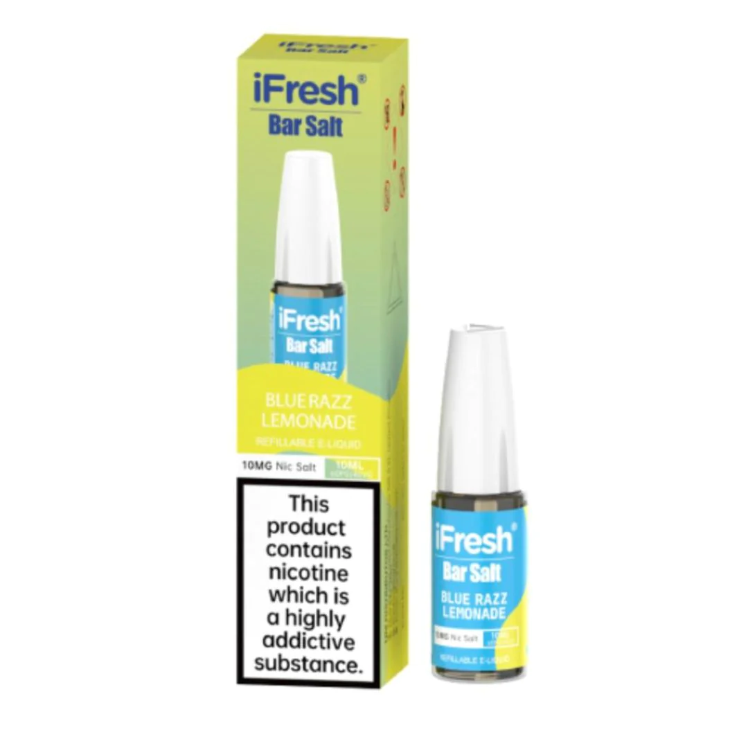  Blue Razz Lemonade Nic Salt E-Liquid by iFresh 10ml 