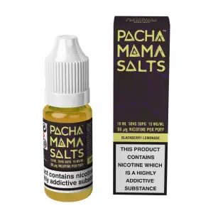 Blackberry Lemonade Nic Salt E liquid by Pacha Mama Salts 10ml