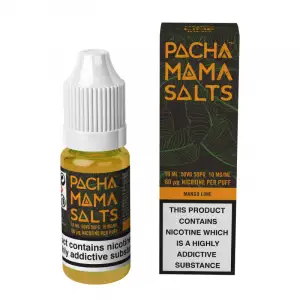 Mango Lime Nic Salt E liquid by Pacha Mama Salts 10ml