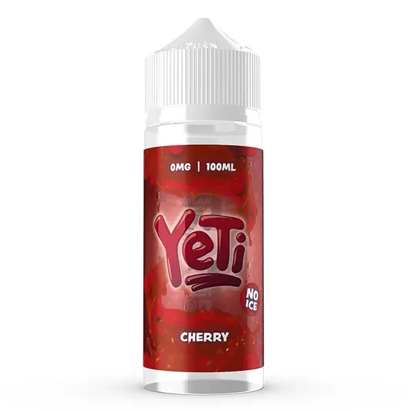 Yeti E Liquid No Ice - Cherry - 100ml