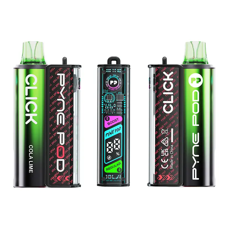 Cola Lime Pyne Pod Click 10K Disposable Vape Kit