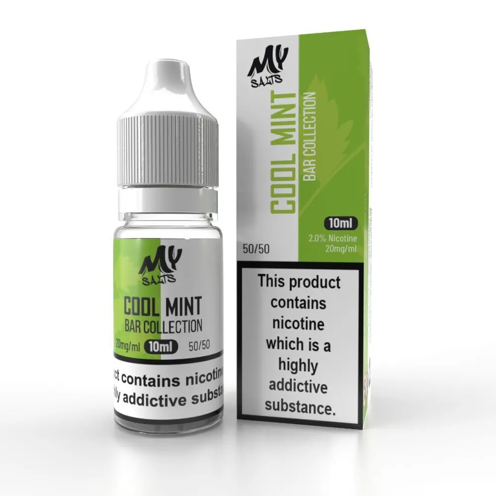  Cool Mint Nic Salt E-liquid by My Salt Nic Salt 10ml 