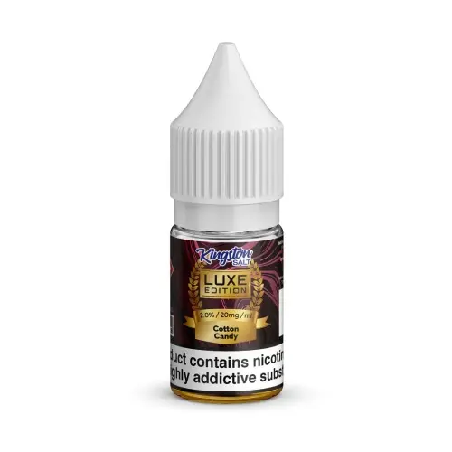  Cotton Candy Nic Salt E-Liquid by Kingston Luxe Edition 10ml  