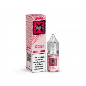 Crimson Berries Nic Salts E-Liquid by Slushie Bar Xtra 10ml