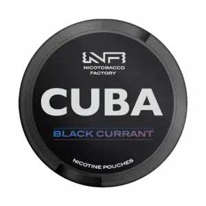 Black Currant Nicotine Pouches by Cuba Black 43mg | Pack of 25