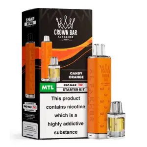 Candy Orange Al Fakher 12K Pro Max Prefilled Pod Kit