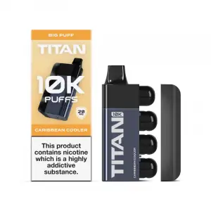  Caribbean Cooler Titan 10K Disposable Vape 20mg