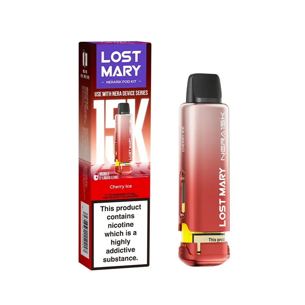 Cherry Ice Lost Mary Nera Fullview Refill Pod