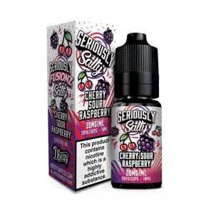 Cherry Sour Raspberry Nic Salt E-Liquid by Doozy Fusionz Salts 10ml