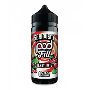 Cherry Twist Shortfill E-liquid by Seriously Pod Fill 100ml