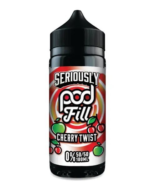 Cherry Twist Shortfill E-liquid by Seriously Pod Fill 100ml