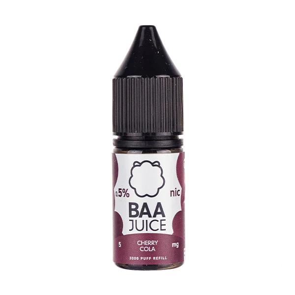  Cherry Cola Nic Salt Eliquid by Baa Juice 10ml 