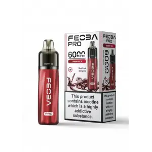 Cherry Ice Feoba Pro 6000 Disposable Vape 20mg