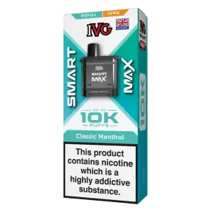 IVG Smart Max Pods - 10mg | Classic Menthol