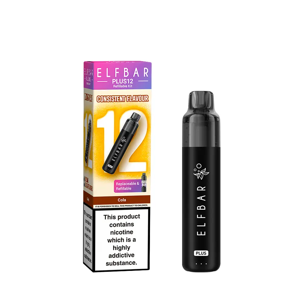 Elf Bar Plus 12 Prefilled Pod Kit - Cola