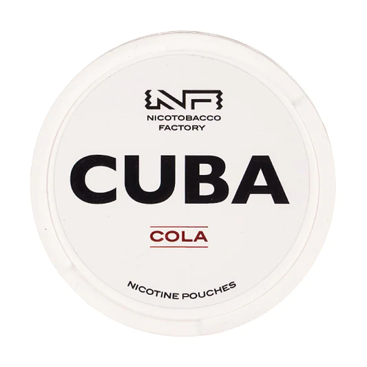  Cola Nicotine Pouches by Cuba White 16mg 