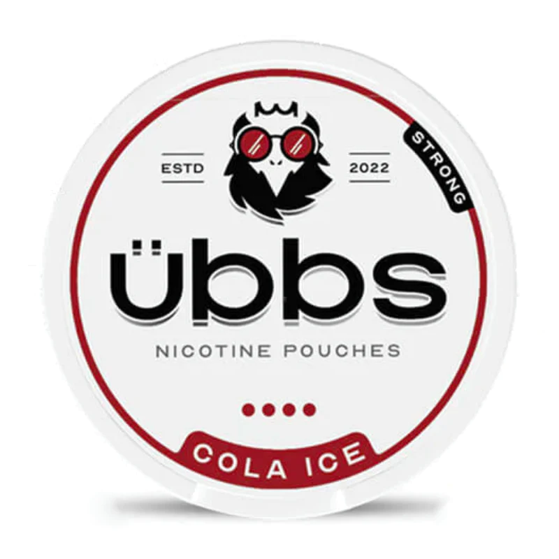 Cola Ice Nicotine Pouches by Ubbs 