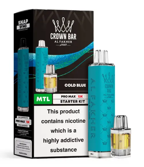 Al Fakher 12K Pro Max Prefilled Pod Kit - Cold Blue