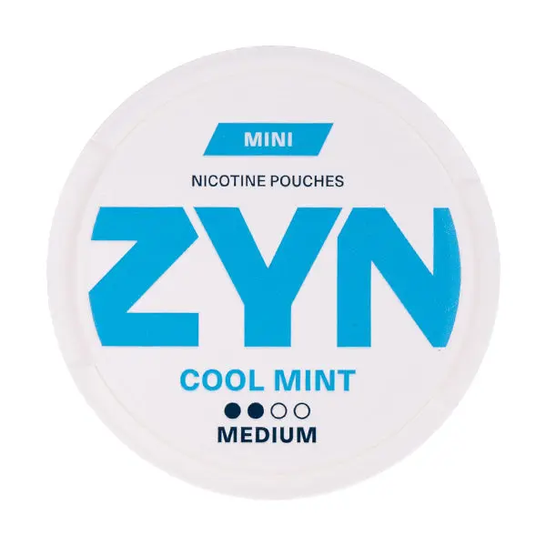 Cool Mint Mini Nicotine Pouches by ZYN 