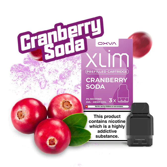  OXVA Xlim Prefilled Pods - Cranberry Soda 