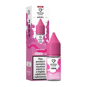 Pink Slush Nic Salt E-Liquid by Crystal Clear Bar Salts 10ml