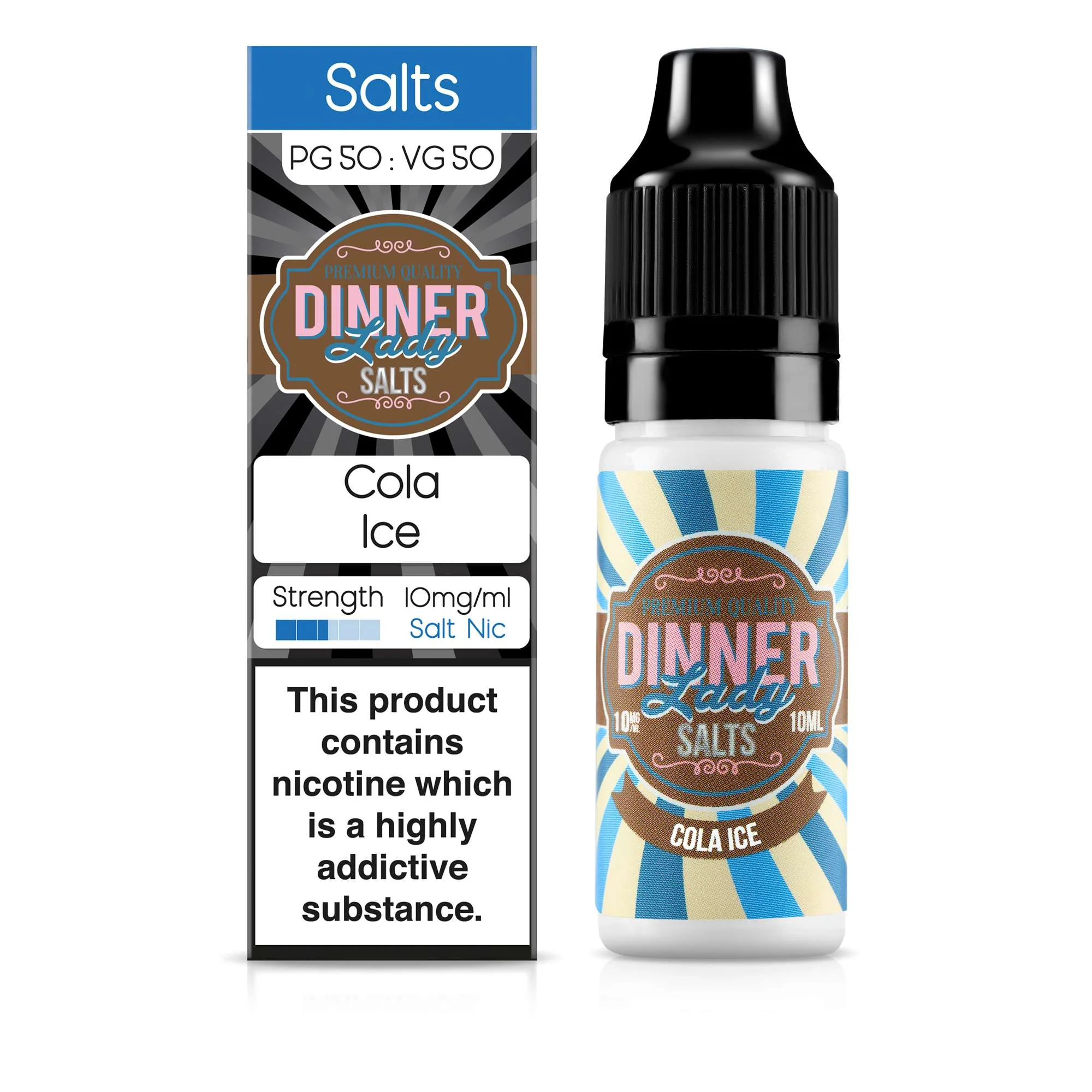 Cola Ice Nic Salt E-Liquid by Dinner Lady 10ml