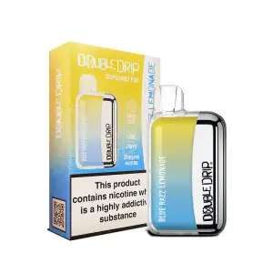 Blue Razz Lemonade By Double Drip Disposable Vape