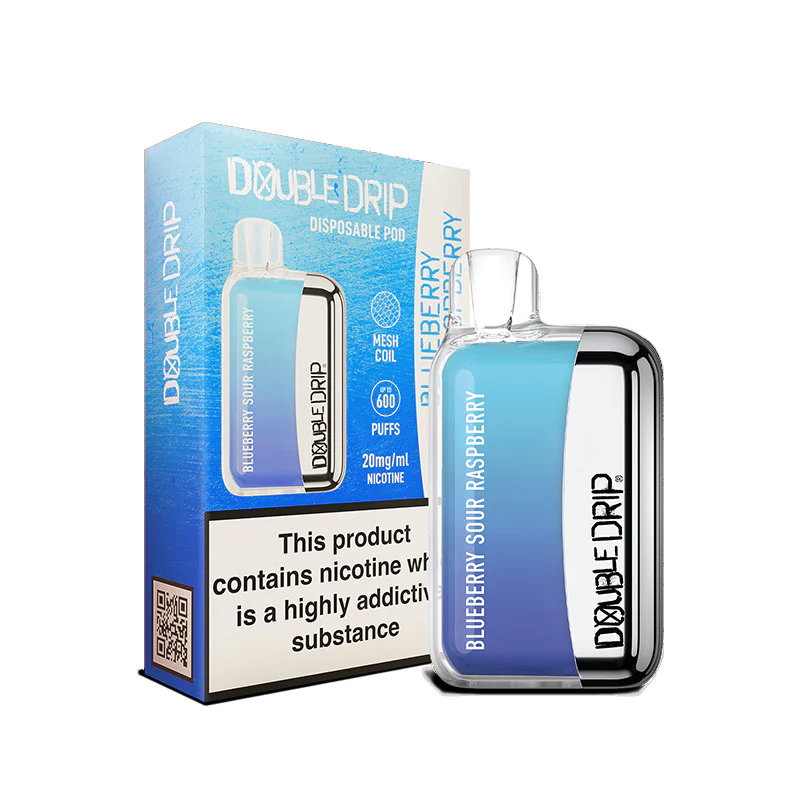  Blueberry Sour Raspberry By Double Drip Disposable Vape 