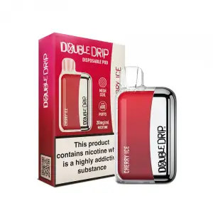 Cherry Ice By Double Drip Disposable Vape