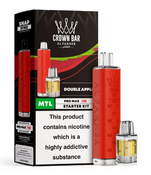 Al Fakher 12K Pro Max Prefilled Pod Kit - Double Apple