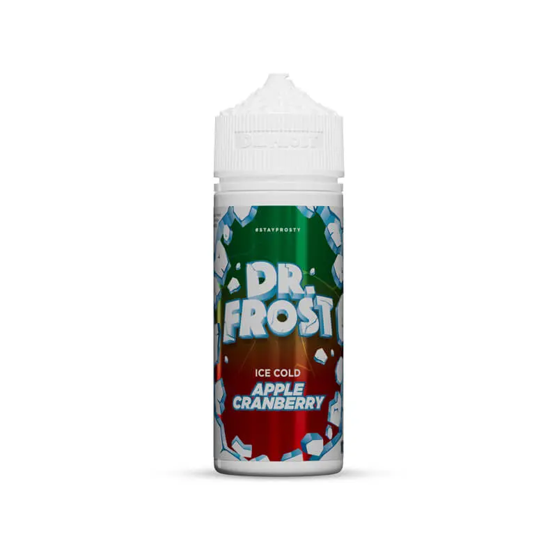  Apple & Cranberry Ice Shortfill E-Liquid by Dr Frost 100ml 